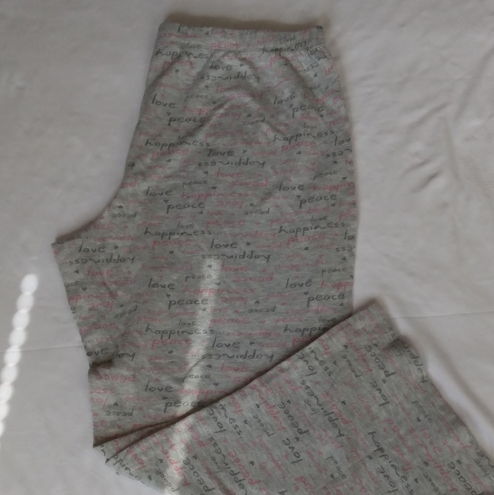 Knit pajama pants